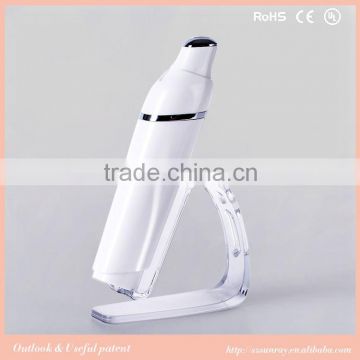 Girl use electric eye massager eye care massager health electric massager