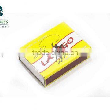 Cardboard Safety Match Box for Household and Lighting Cigarettes