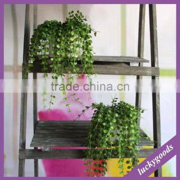 home decoration green money leaves simulation vine leaf for sale