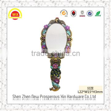 Peacock Pattern gold tinted mirror