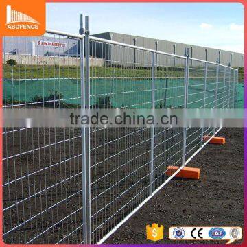 3.2mm wire diameter silver painted Australia temporary fence hot sale with wholesale price