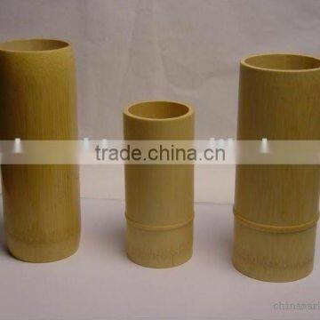 Creen bamboo tube with lid