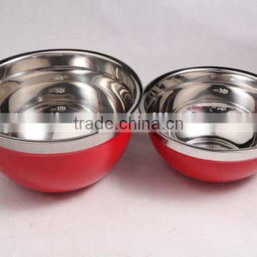 High quality large stainless steel soup bowl