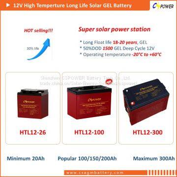 China Factory 12V300ah Long Life Gel Battery - UPS Computer Power photo-2