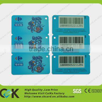 Quality Assurance! Custom eco-friendly plastic loyalty combo card with low price