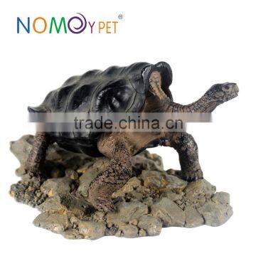 Nomo realistic resin super pet toy galapagos turtle models for sale