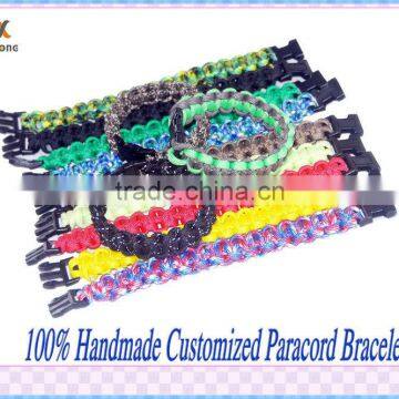 100% Handmade Customized Paracord Bracelet