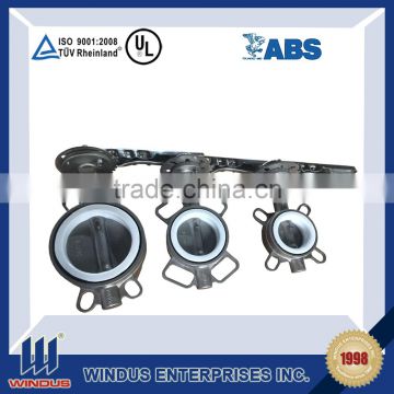 DN2150 PN78 copper butterfly valve