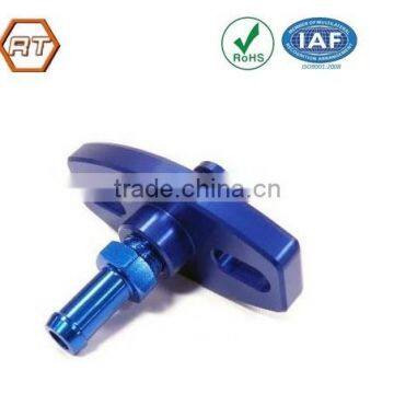 Customized Aluminum Cnc Machining With Blue Anodized Finish photo-1