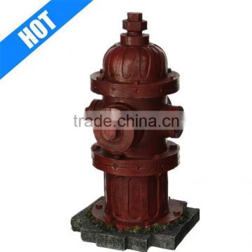 Resin Statue Fire Hydrant Indoor Outdoor Garden Statue Dog Training