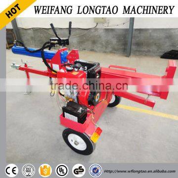 37 Ton Diesel Engine automatic hydraulic log splitter with CE approved