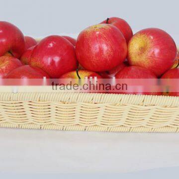 PE Rattan Woven Supermarket Kitchen Storage Food Basket Fruit Storage Equipment photo-2
