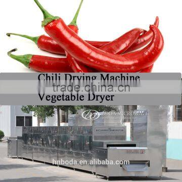 Chili pepper Vegetable Microwave Dryer