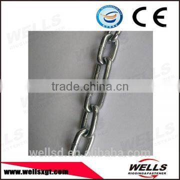 galvanized steel welded DIN766 link chain