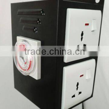 4/6/8 Outlets UK Light Contractor Timer With Two Input Plugs photo-4