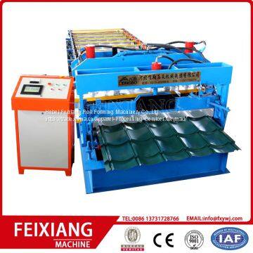 glazed tile metal roof panel with high quality machine