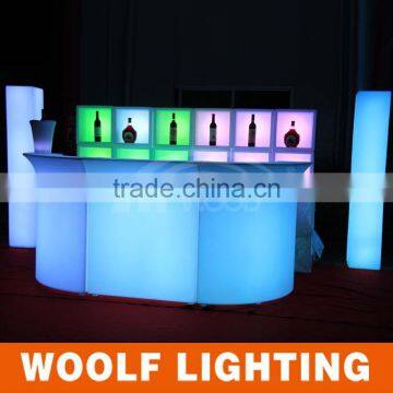 Bar Nightclub Popular Color Light Plastic LED Furniture photo-5
