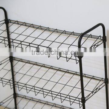 3 Tiers Metal Wire Shoes Rack nd Shoes Storage Organize photo-3
