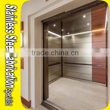Top Grade Stainless Steel Interor Design Elevator Cabin Decoration photo-3