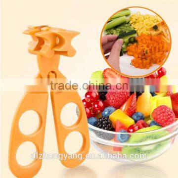 Multifunction Toddlers Safe Care Feeding Cut Baby Kid Food Crush Scissors