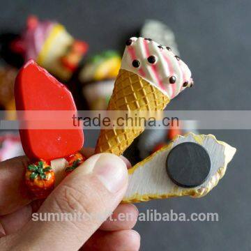 3d Kids Refrigerator Magnets Resin Sweet Ice Cream Magnet photo-4