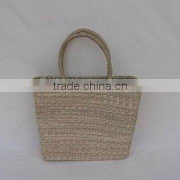 High quality best selling sea grass shopping bag WITH HANDLE from vietnam