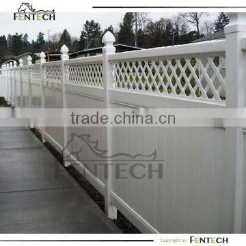 Useful High Quality Cost Effective Fence Pvc/plasitc/vinyl Privacy Lattice photo-2