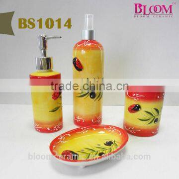 Ceramic Cheap Bathroom Accessories Sets photo-3