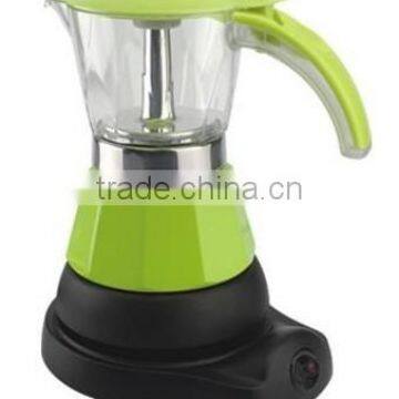 electric moka coffee pot