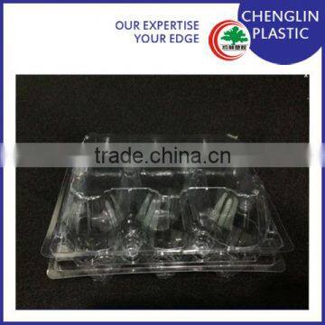 clear plastic egg tray packing