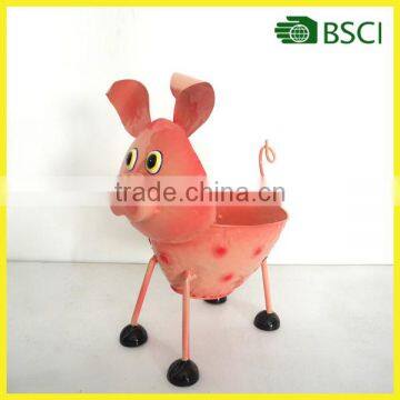Low price Outdoor iron garden decoration with flowers