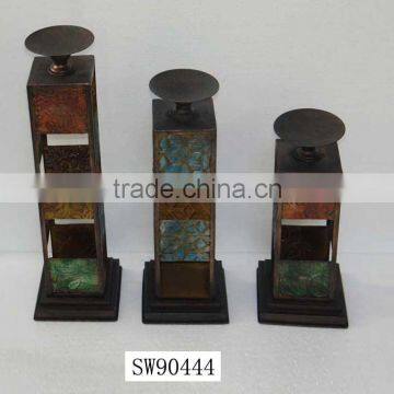 Set of Three Candle Holder