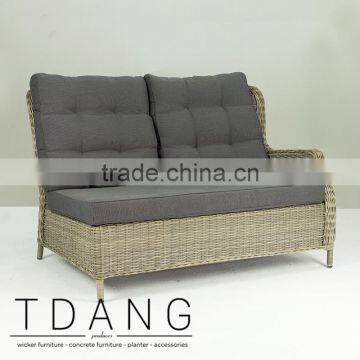 Hanna Patio Sofa Set - Poly Rattan Outdoor Furniture - Durable PE Wicker photo-3