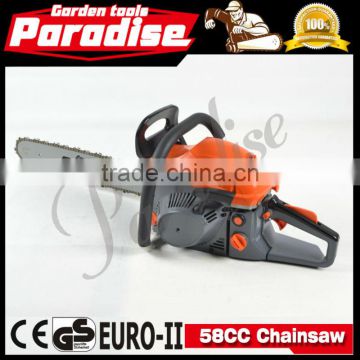 Hot saling high quality gasoline engine chain saw