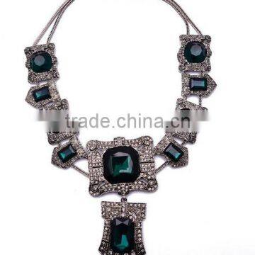 Professional Statement Jewelry Manufacture All in Stock Accept Small Orders Crystal Charm Pendant Necklace Jewelry photo-4