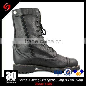 Custom made high ankle black pilot woodland army boots shoes s3/black army military boots