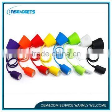 colorful decorative silicone hanging droplight