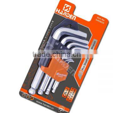 9 PCS SHORT BALL KEY WRENCH