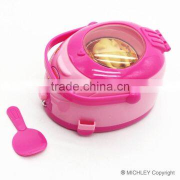 Mini Plastic Rice Cooker Toys Children Household Appliance Kitchen Pretend Play Set Toys for Kids photo-3
