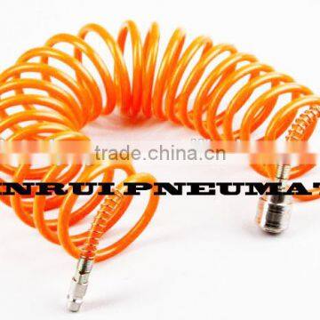 simple to use shrinkable pu spring hose 10mm*6.5mm used for hardware