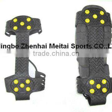 Shoe treads ice grippers