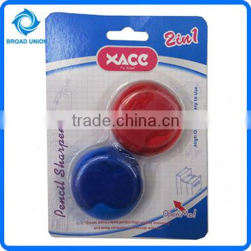 Plastic Round Pencil Sharpener Pencil