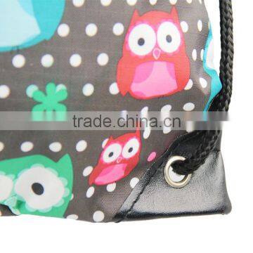 Polyester Material Drawstring Bucket Bag photo-6