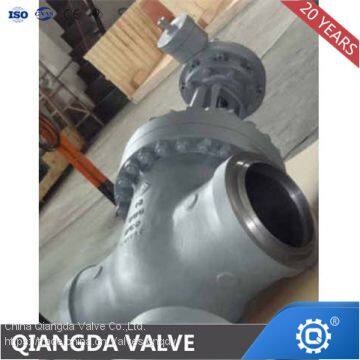 API 600 Cast Steel A216 Gr. Wcb Flanged Raised Face Gate Valve photo-4
