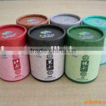 Flower tea tin