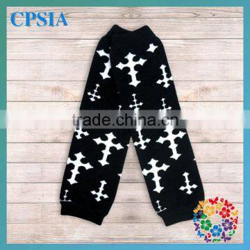 2014 Cute Knitted baby boy leg warmer black cotton girl legging electric leg warmer