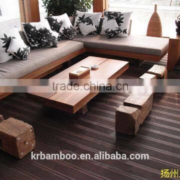 Outdoor Strand Woven Decking Tile Unit Dark Carbonized Bamboo Flooring With Matt Finish For Contractor and Wholesaler Dealer photo-4