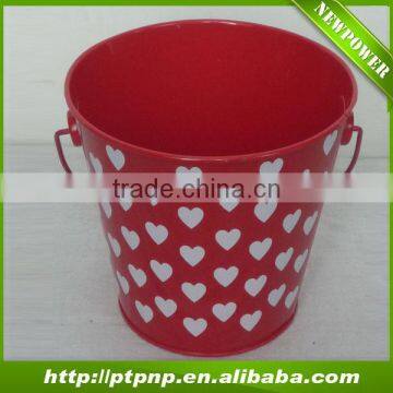 Cheap New Flower Planter Decor Metal Wholesale Garden Pot