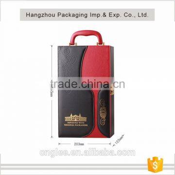 Customized New Designed Wine Box By Leather photo-2