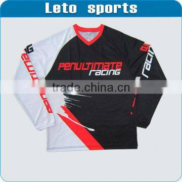 custom digital print dirt bike MX jersey dirt bike shirt